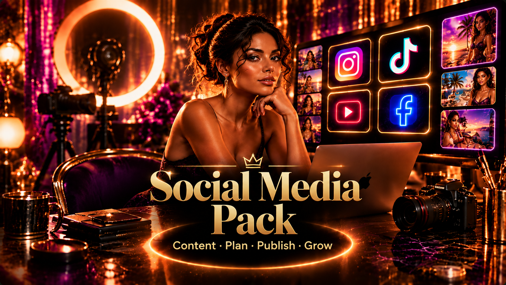 Social media pack